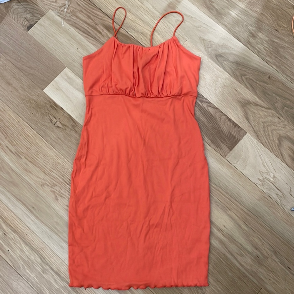 Orange Dress